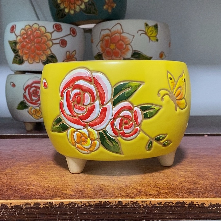 外13内11.5高10左右，纯手工制作，一单包邮