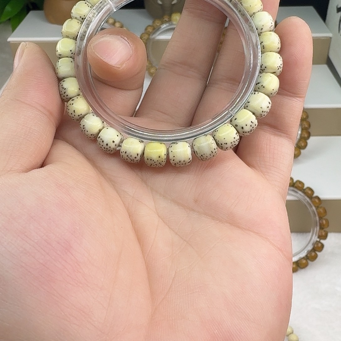 吊坠星月菩提海南原生态河豚单圈