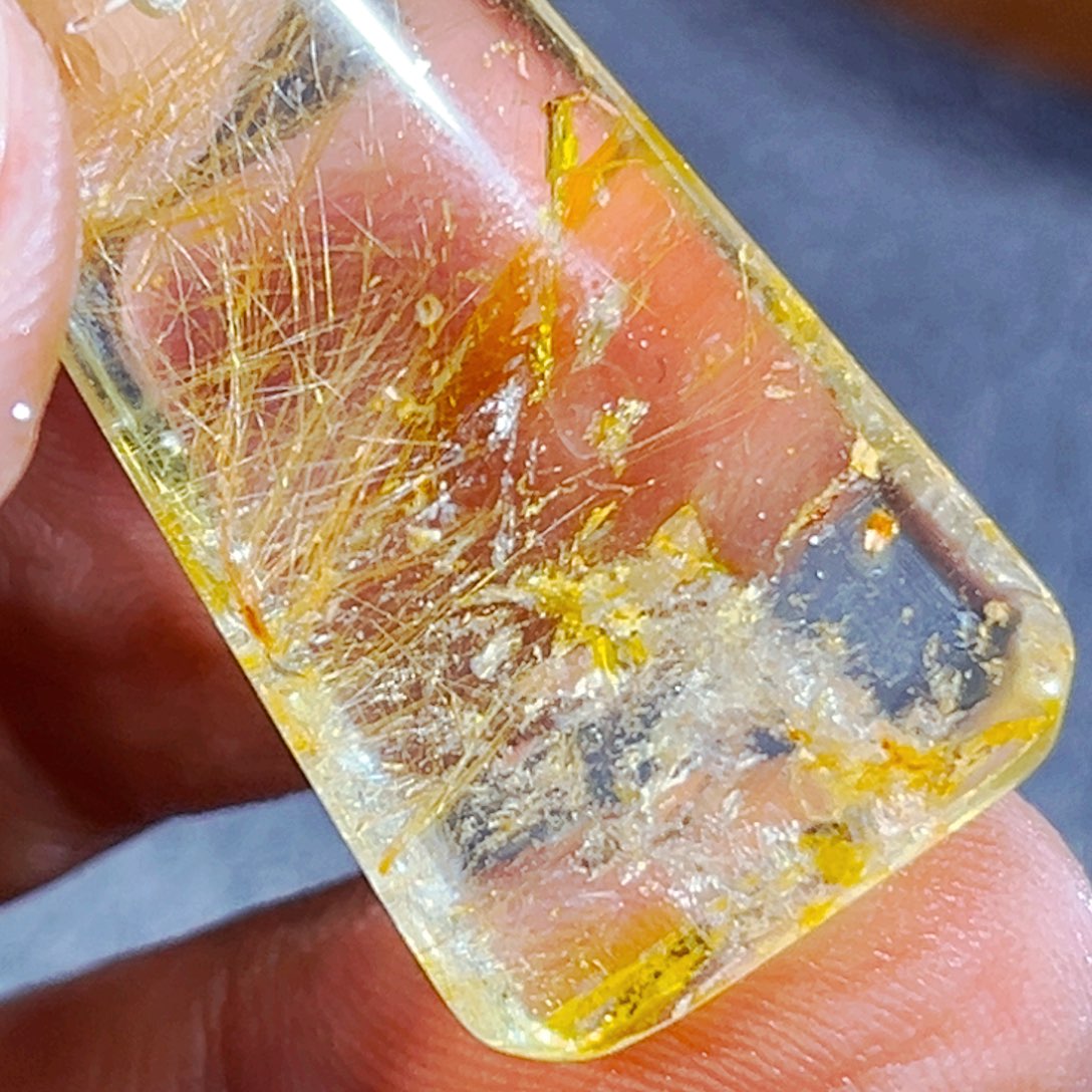 紫***人水晶颈饰未镶嵌水晶4