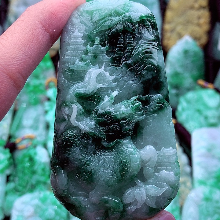 翡翠吊坠(不含链)未镶嵌