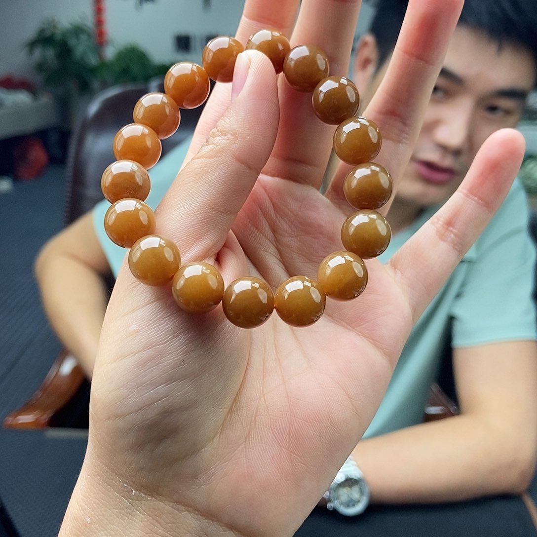 和田玉未镶嵌颈饰手串 颜色多样性发拍一发一