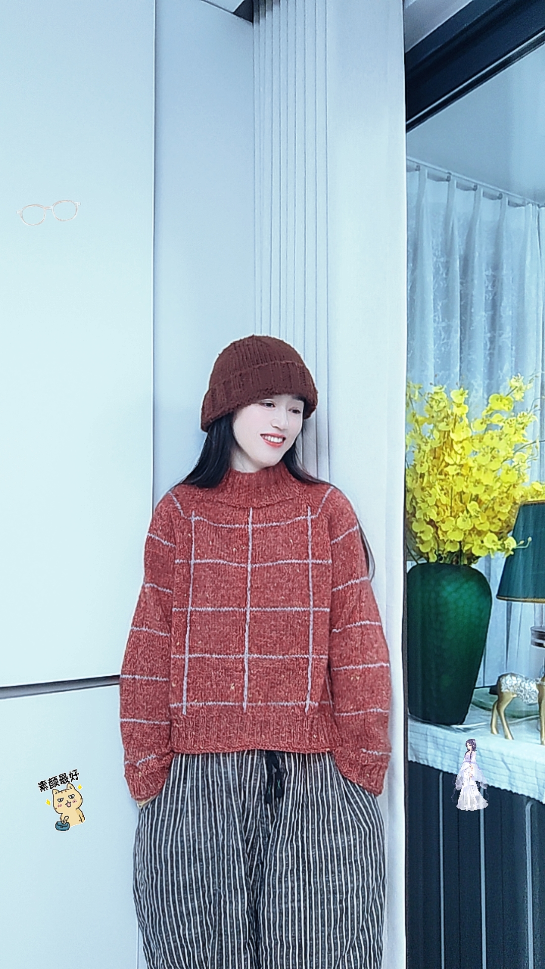 黄婆婆家个性编织长袖《一诺倾心》材料包