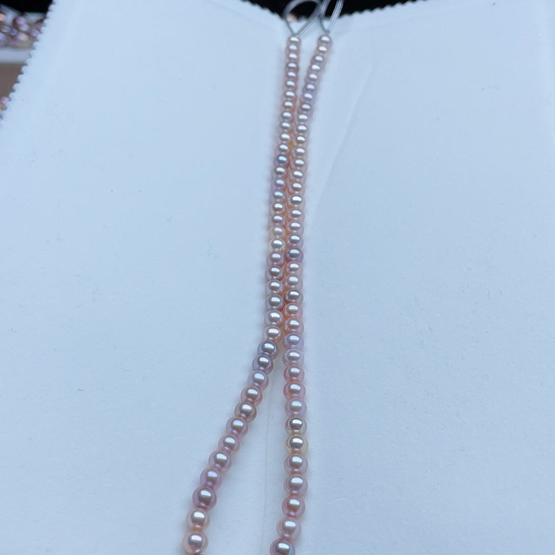 淡水珍珠颈饰银S925镶嵌