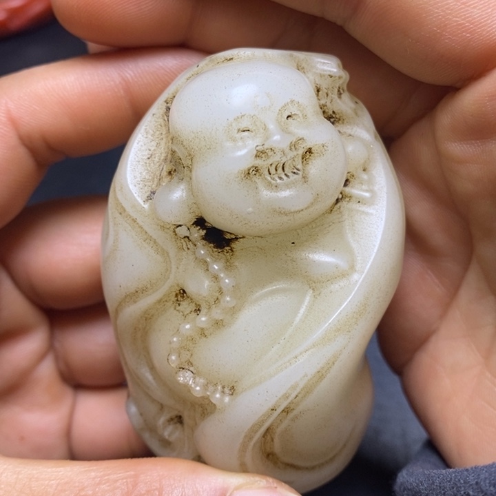 和田玉（糖玉）挂件未镶嵌