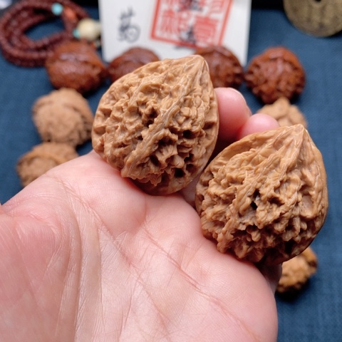 桃核吊坠野生圣火令34