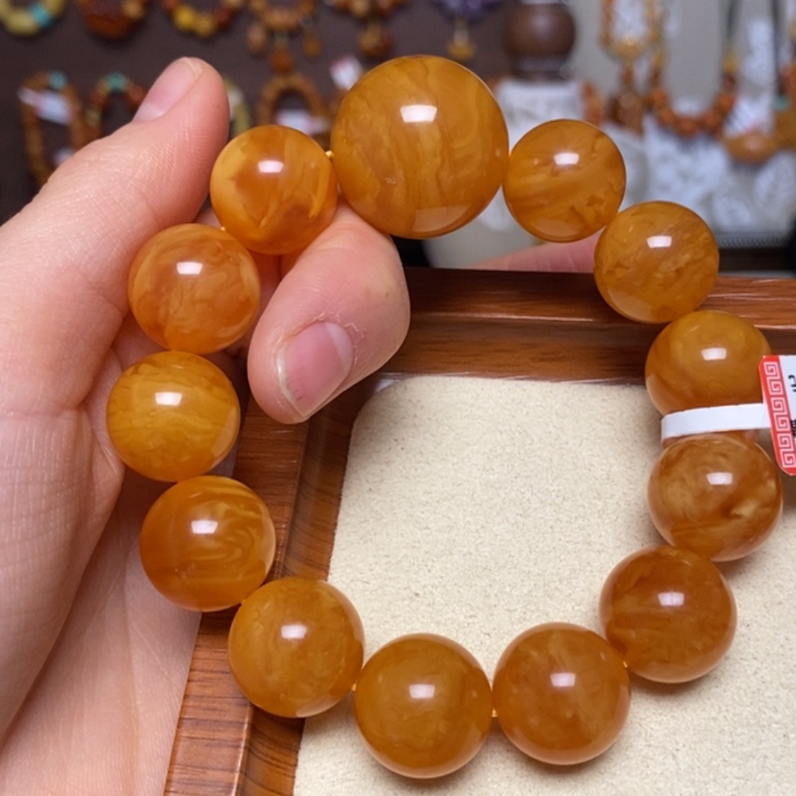 【闪购商品】手链蜜蜡未镶嵌手串