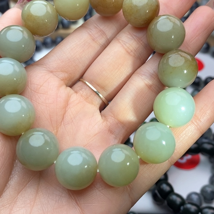 和田玉手串未镶嵌