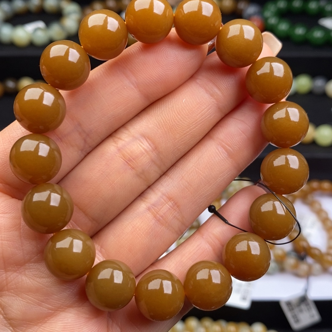 和田玉未镶嵌手串