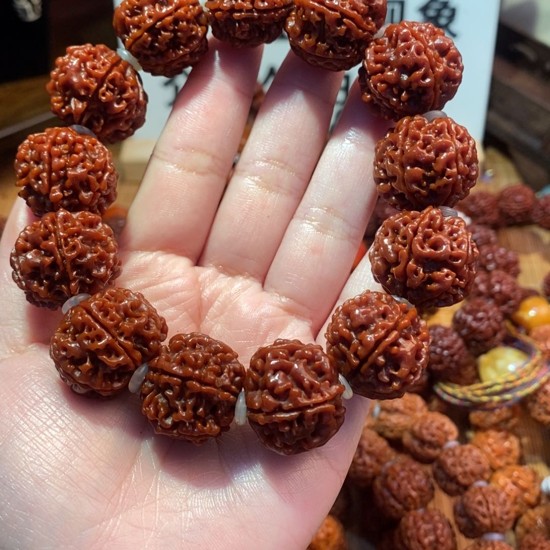 金刚菩提手串226瓣素