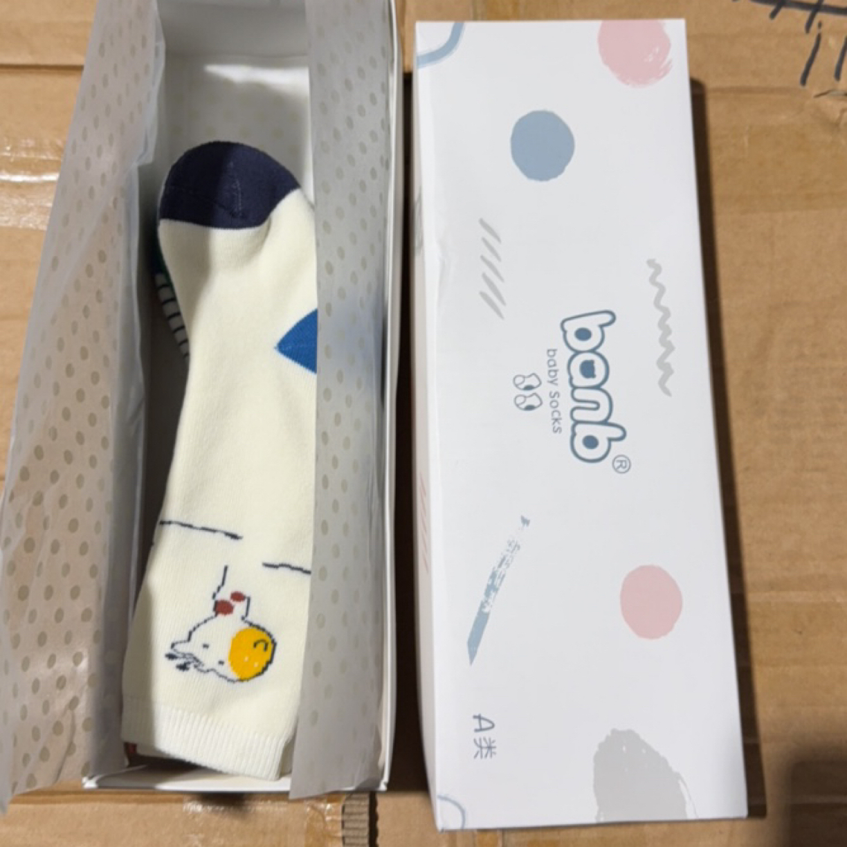 斑比长筒毛圈袜4双B265