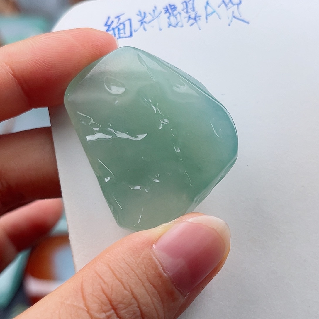 开***悟未镶嵌定制翡翠翡翠
