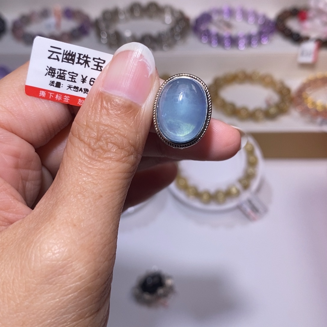 【闪购商品】水晶手链未镶嵌海蓝宝