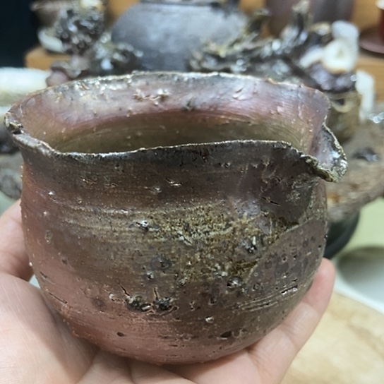 杯公道杯柴烧裸烧手作品
