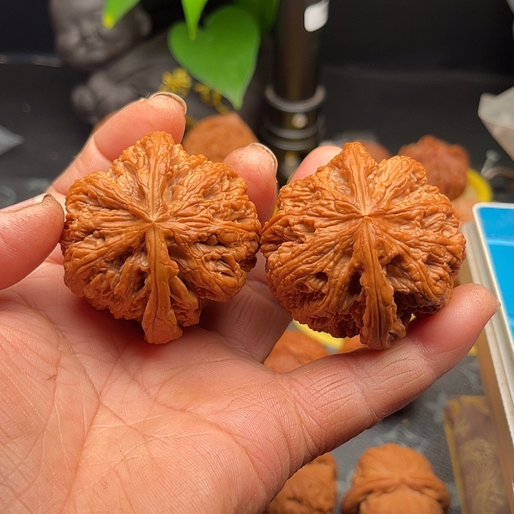 把件桃核大粗筋边50