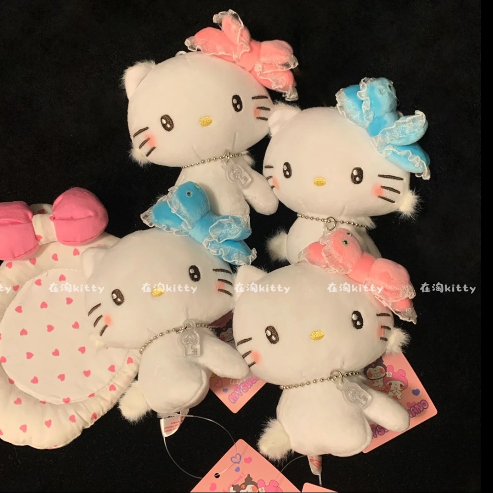 KThingS charming少女风侧身悄咪包包挂件kitty挂件挂饰