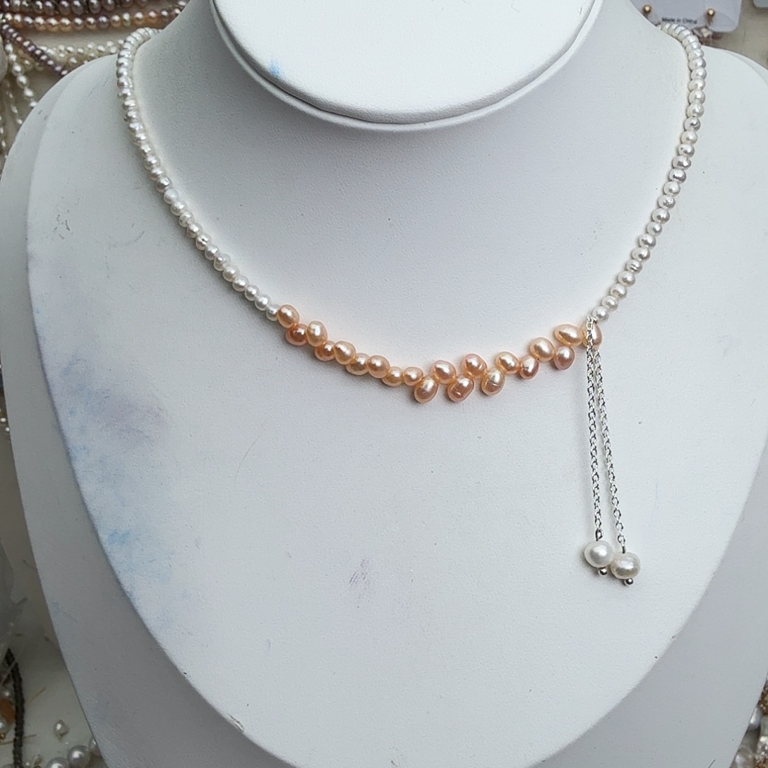 淡水珍珠未镶嵌颈饰