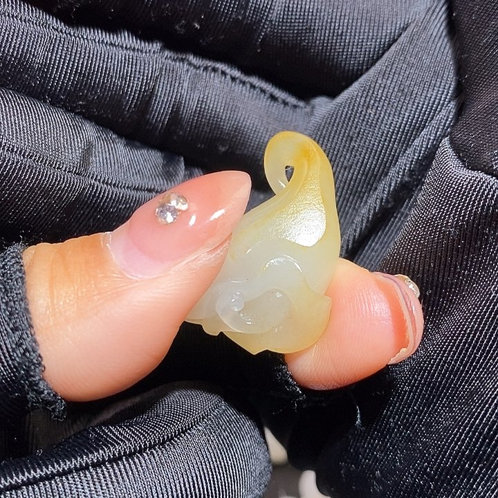 和田玉吊坠(不含链)未镶嵌