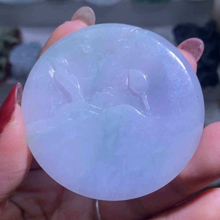 【闪购商品】翡翠挂件未镶嵌悟道