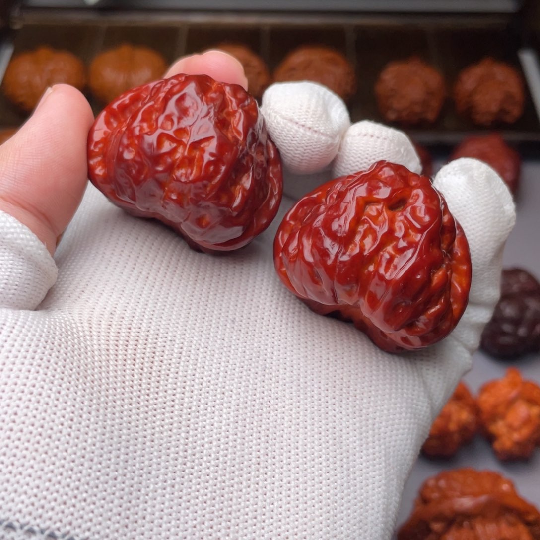 文玩核桃把件蛤蟆头39