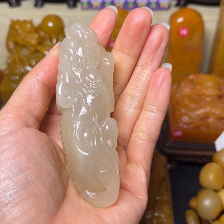 寿山石印石今***夜题材：工艺品