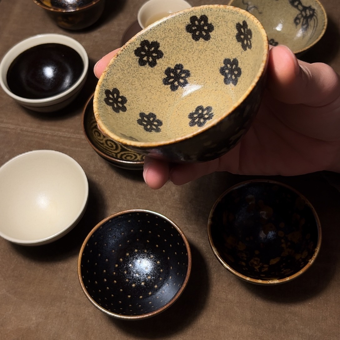 楼***西茶盏吉州窑柴窑杯