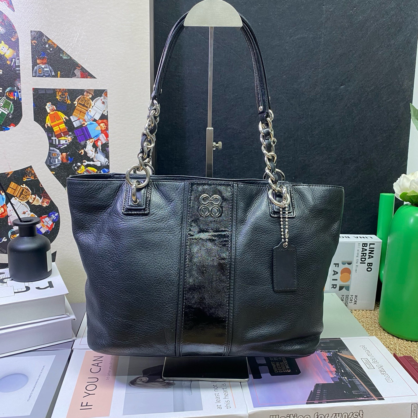 95新 COACH/蔻驰 22845单肩包30*24