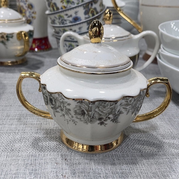 ＆***妞摆件陶咖啡炖盅一个微瑕