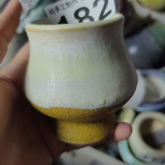 景德镇手工高温陶瓷：内5口高8