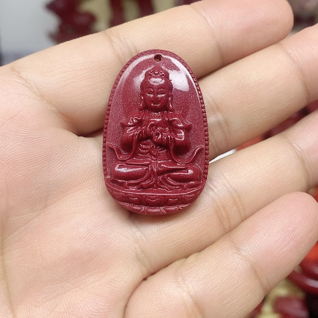 泥塑大日如来吊坠一个