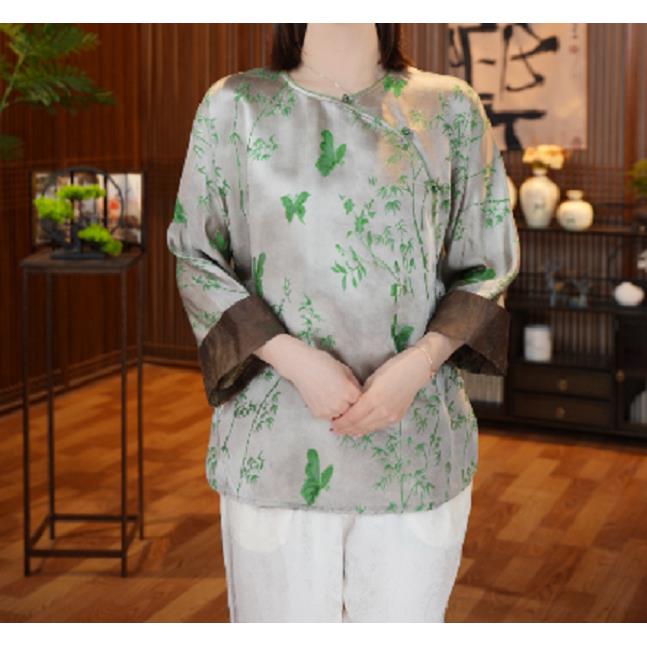 【满庭】国风新中式女装气质内搭衬衣 ND25010