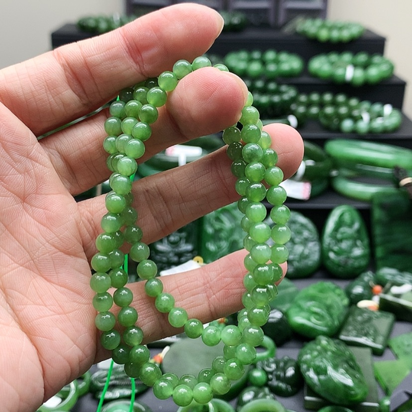 【闪购商品】和田玉（碧玉）颈饰未镶嵌
