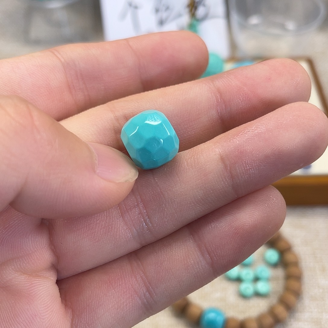 原生态湖北松配饰，直径12