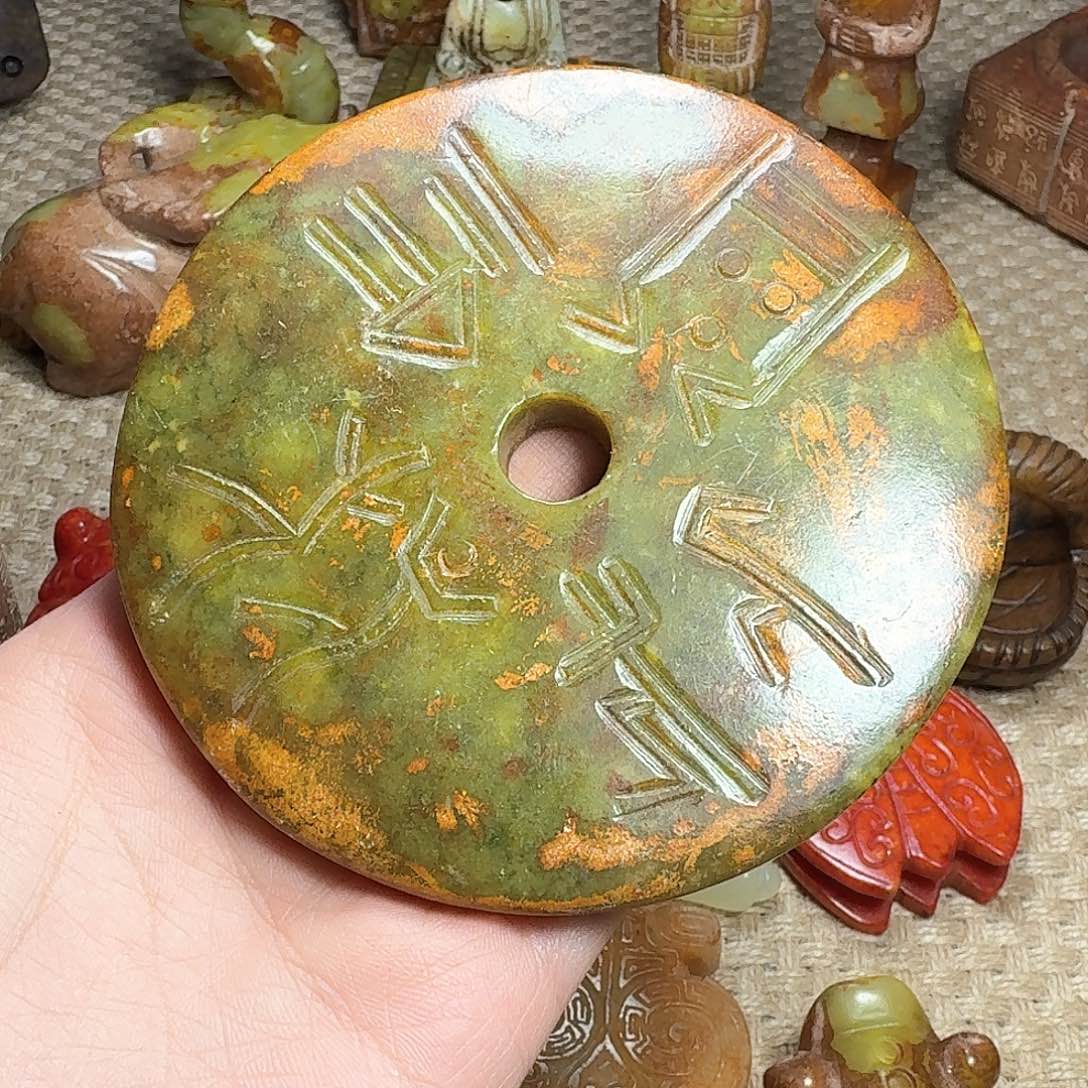 白玉菩提吊坠挂件