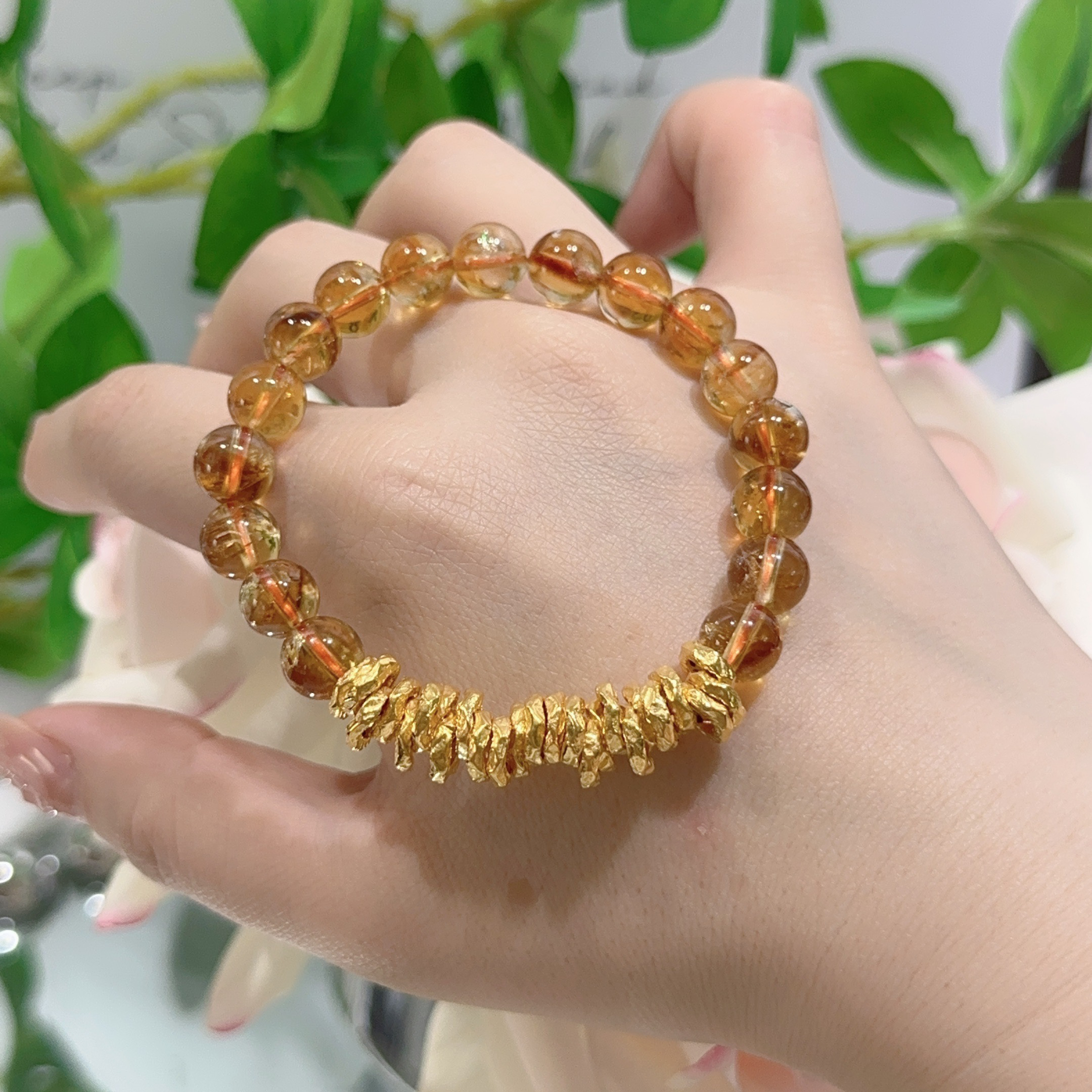 黄塔晶足金999腰缠万贯盘缠满圈手链美观精致精美适合仙女佩戴