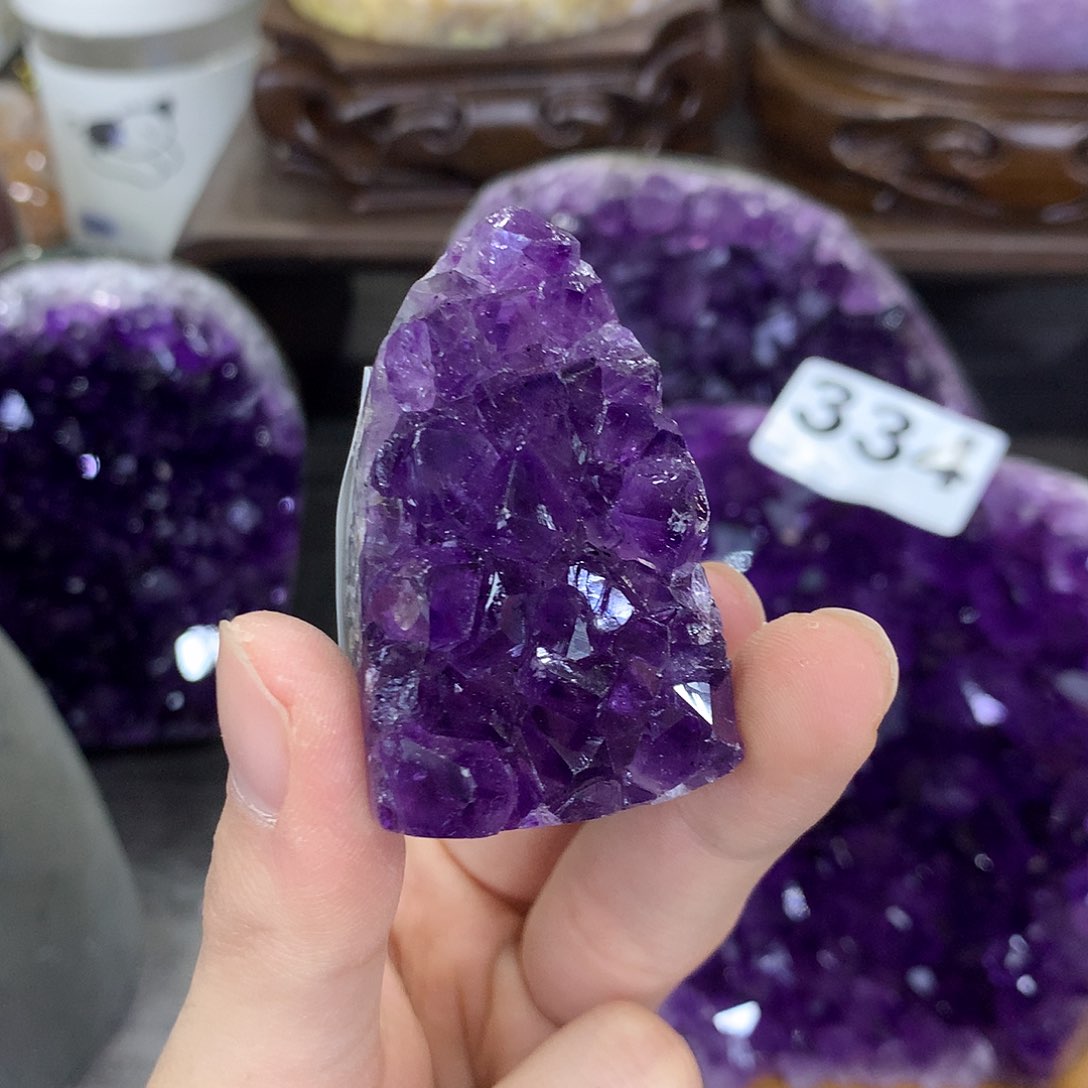 紫晶珠宝半成品未镶嵌231