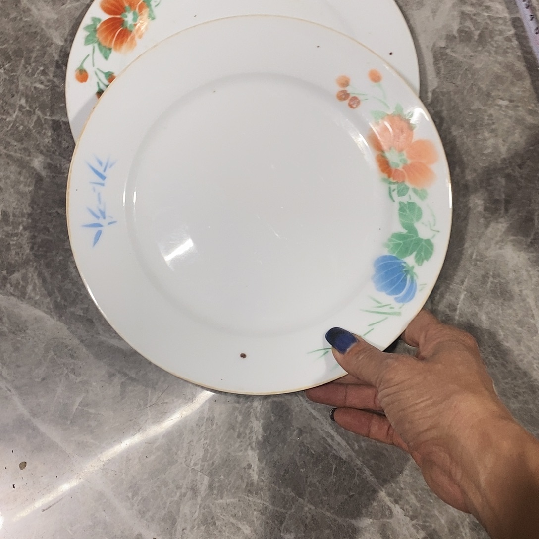 行***赵陶摆件景德镇陶瓷23公分2个