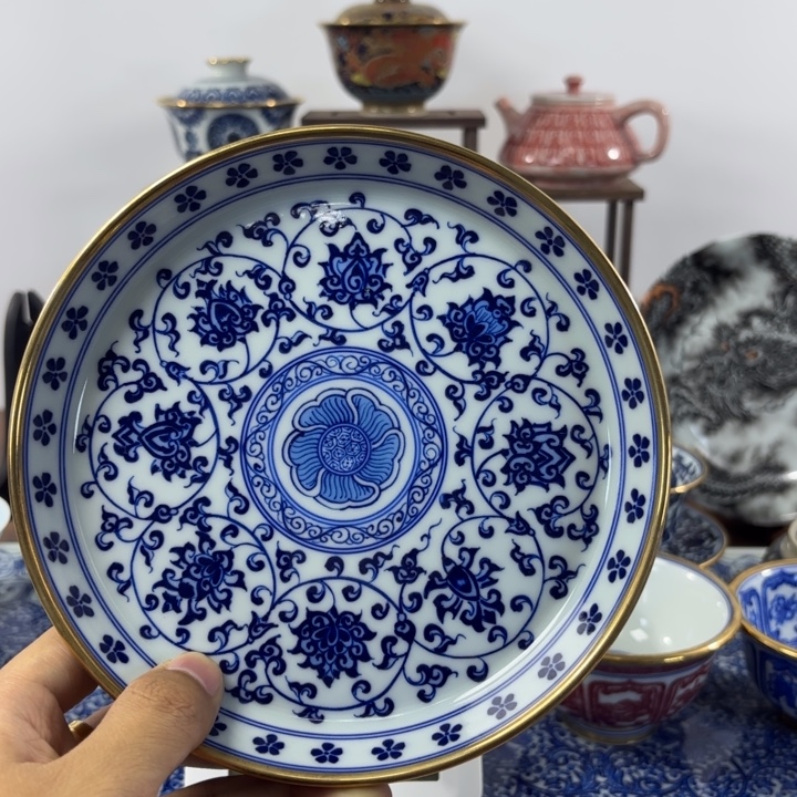 张***料景德镇手工手绘陶瓷