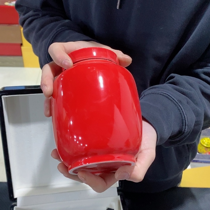 罐（不带礼盒）陶瓷储物罐茶叶罐