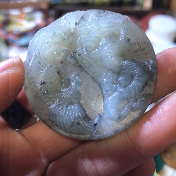 岫玉岫玉挂件未镶嵌