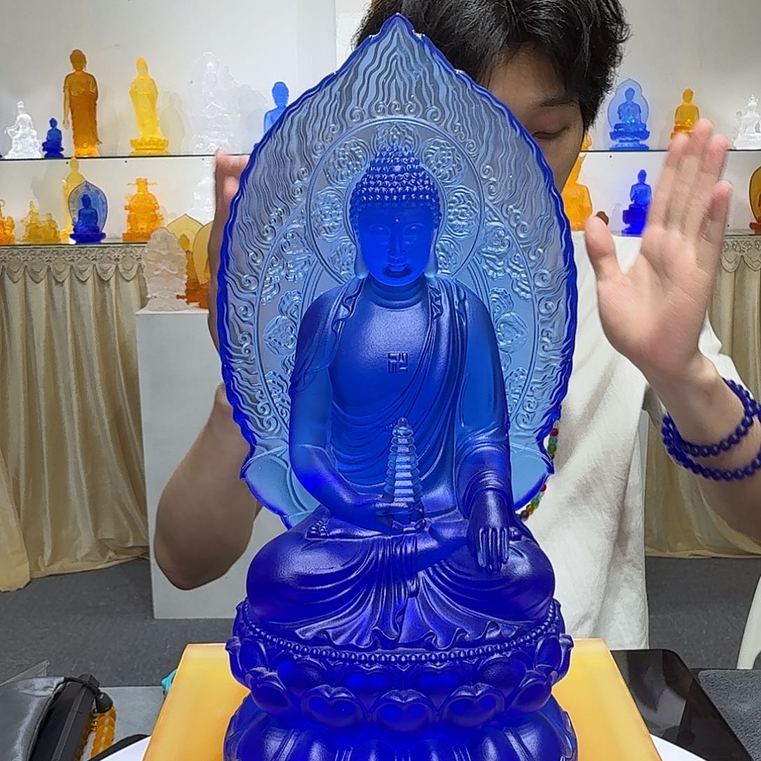 琉璃琉璃药师26公分