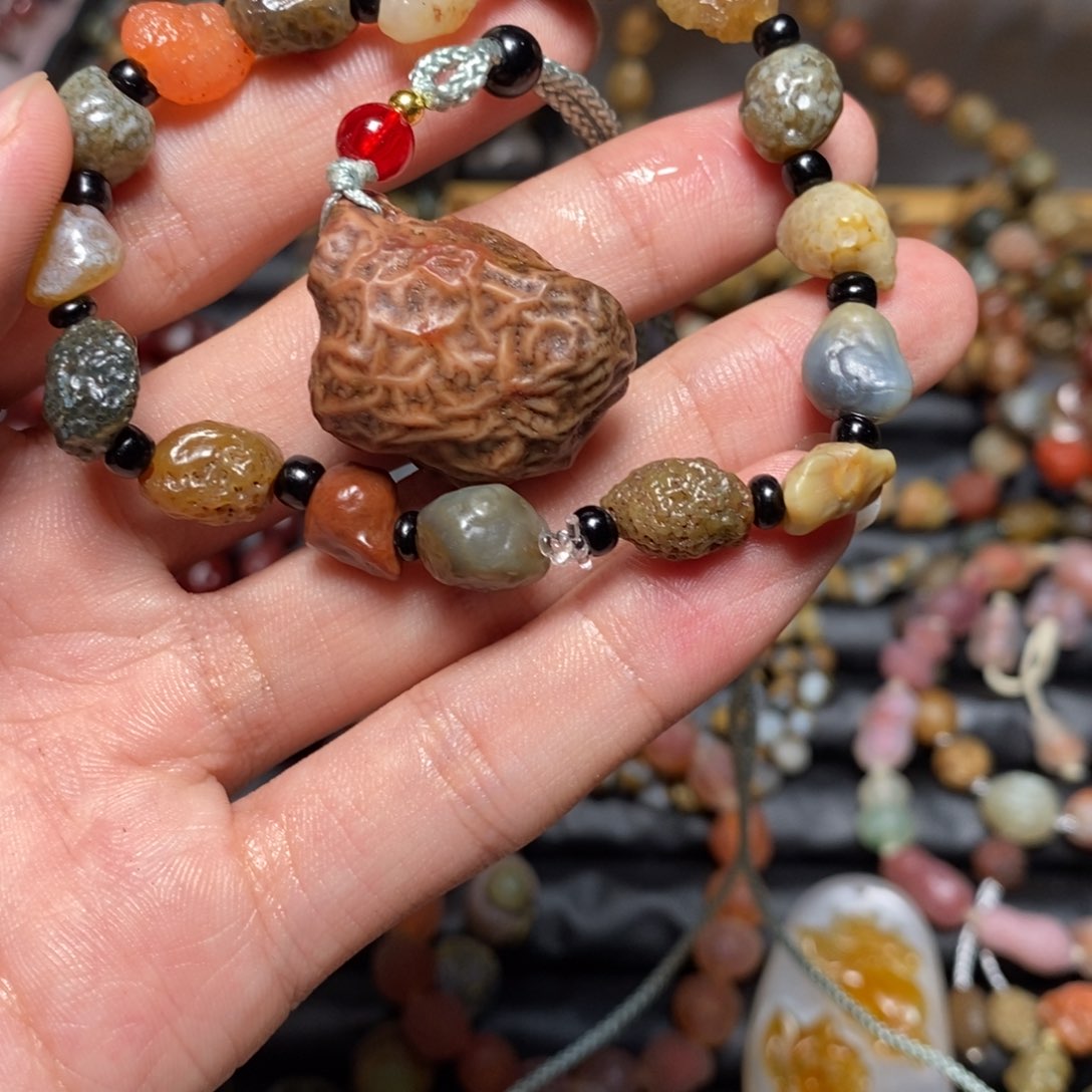 玛瑙/玉髓手链合金