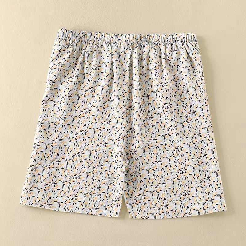 编号C链接 桑蚕丝孤品中裤五分裤春夏季舒适贴身气质阔腿透气