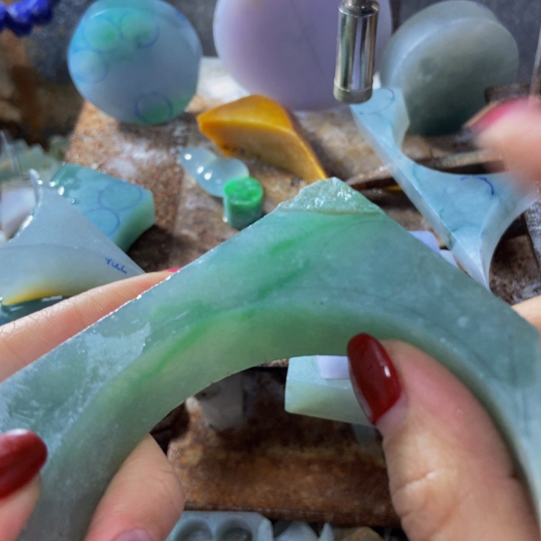 翡翠挂件未镶嵌用****8