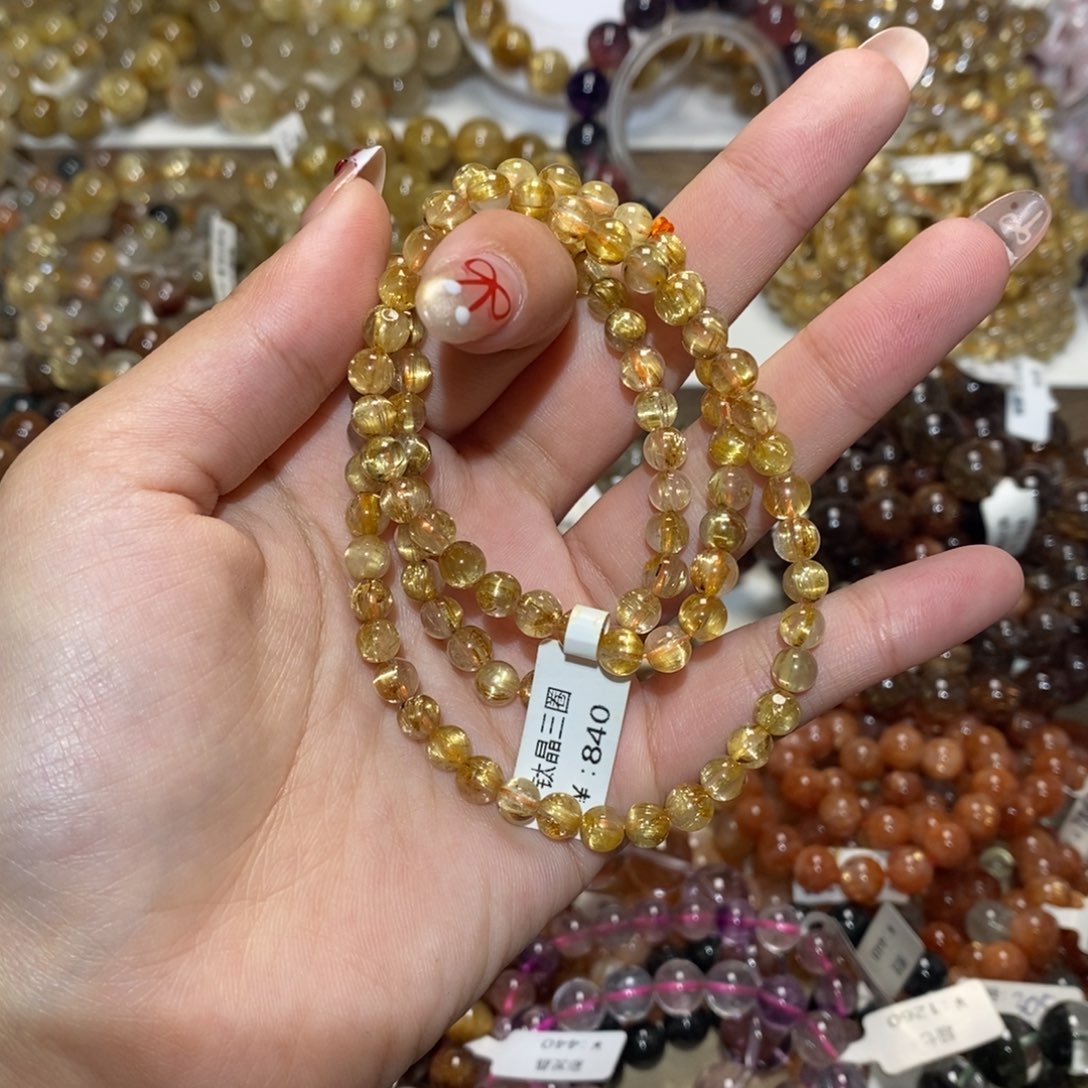 水晶手链未镶嵌手链