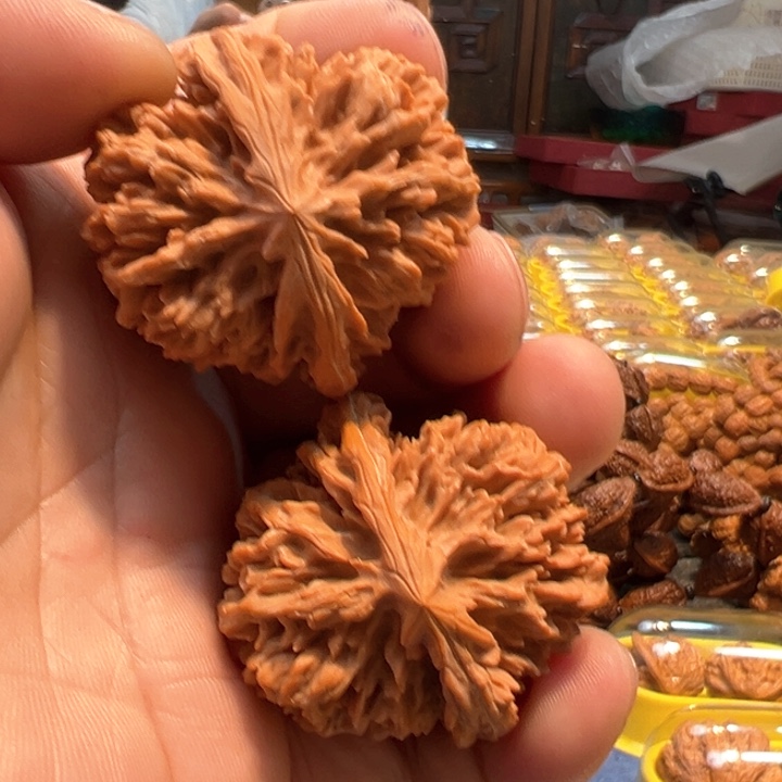 文玩核桃把件状元观狮子头