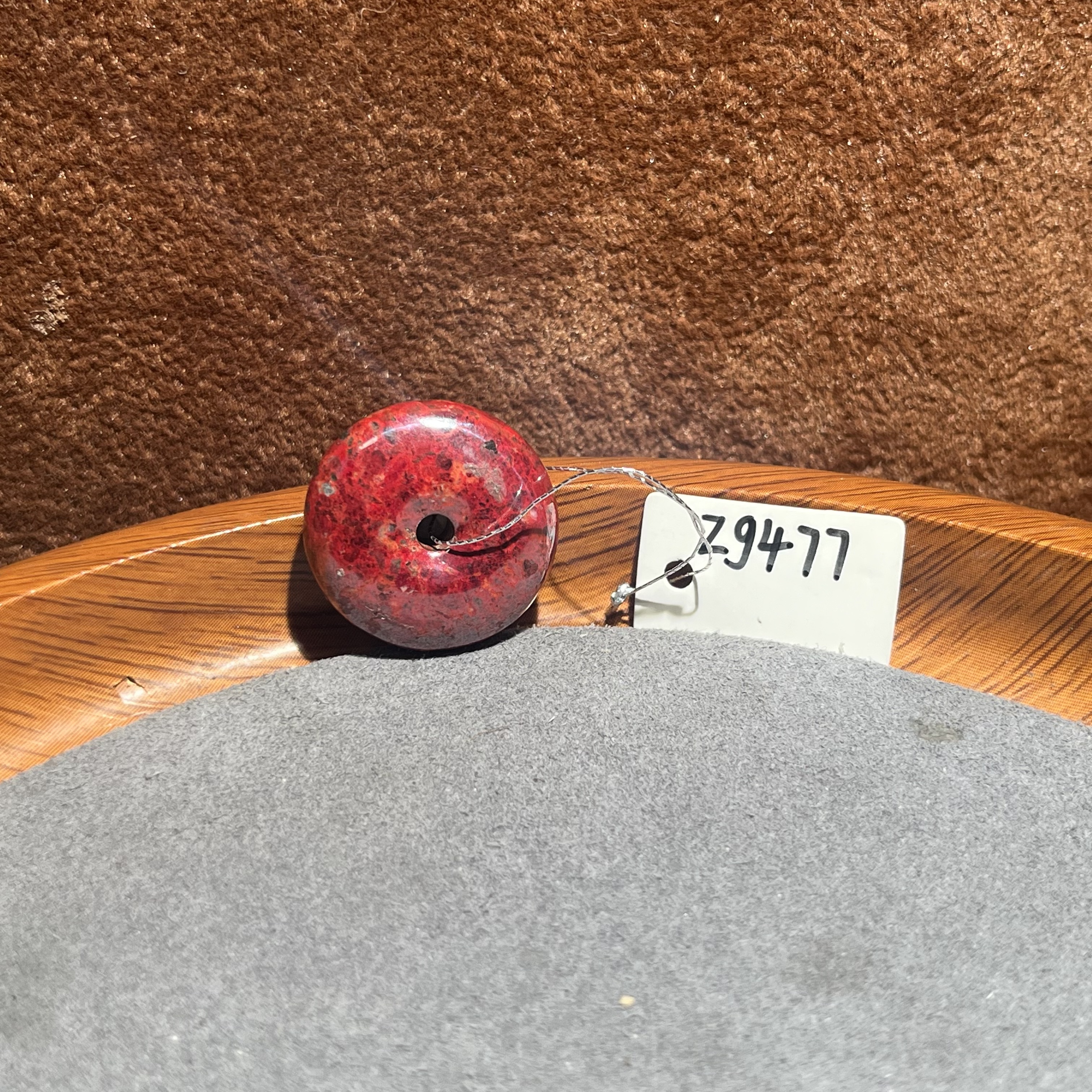 天然辰砂【张老斯珠宝】天然朱砂吊坠zg477（多样性发货 拍一发一）