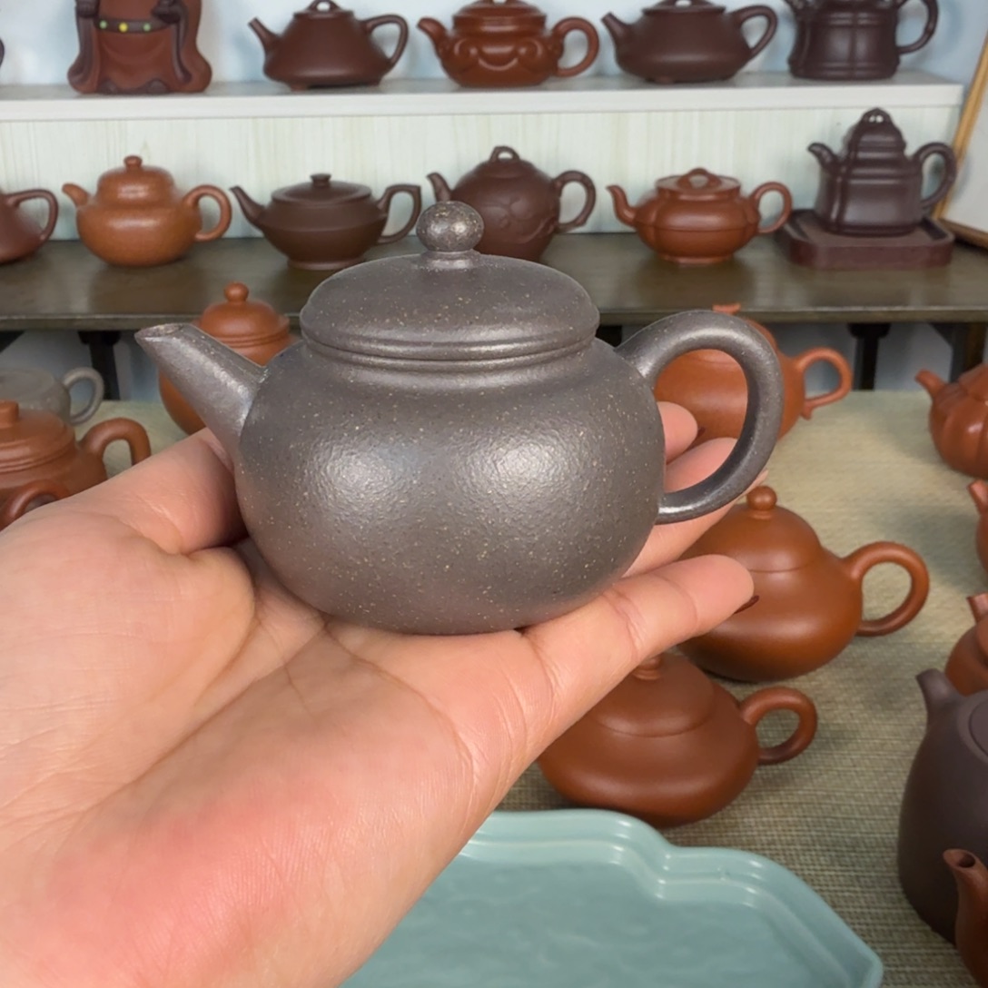 紫砂茶壶天青匏尊水平容量75