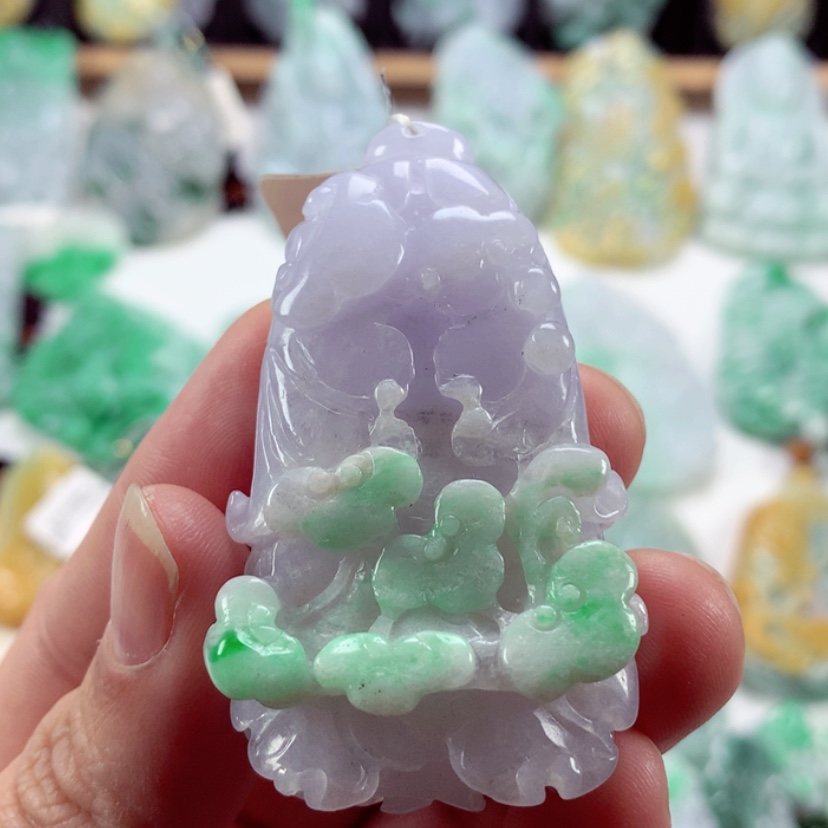 【闪购商品】翡翠吊坠(不含链)未镶嵌