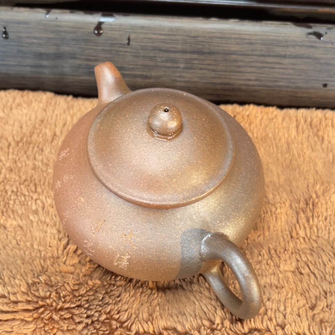 茶壶紫砂高端200cc紫泥潘壶