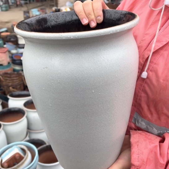 红陶口20高27瑕疵